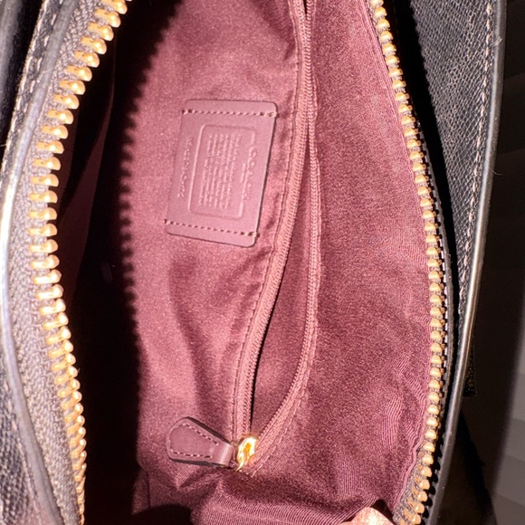 Coach Black Leather Satchel - Picture 7 of 7